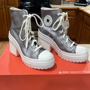 Converse Chuck 70 De Luxe Heel Glitter